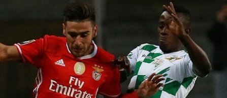 Benfica, tripla detinătoare a trofeului, a fost eliminata de Moreirense din Cupa Ligii Portugaliei